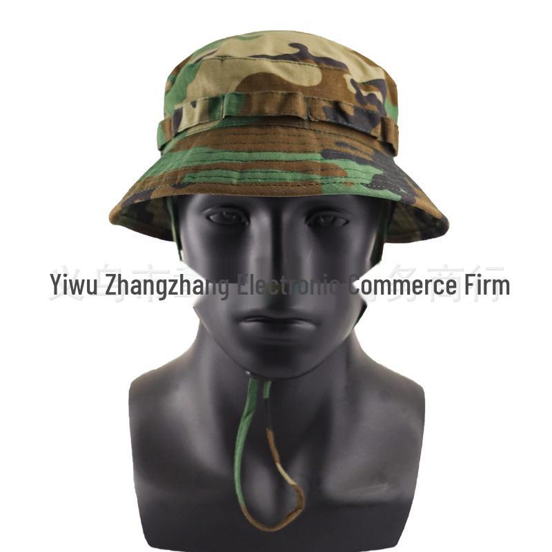 Męski Kapelusz Przeciwsłoneczny Outdoorowy Kamuflażowy - Styl Rybacki, Górski i Typu Basin