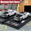 RVQX5 DCM 1/64 Ford Mustang Dark Horse Alloy Motor Vehicle Toy Die-casting Metal Model Collection Gifts