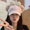 Casual Outdoor Women's Sun Protection Baseball Cap Adorable Versatile Dongdi Sheli Mei Cartoon Hat Fashionable Lace Net Cap