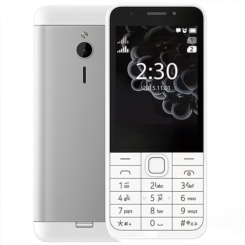 Mobile Phone 230 GSM Large Screen 2.8-inch Button Large Characters Loud Student Elderly Phone Mobile Phone