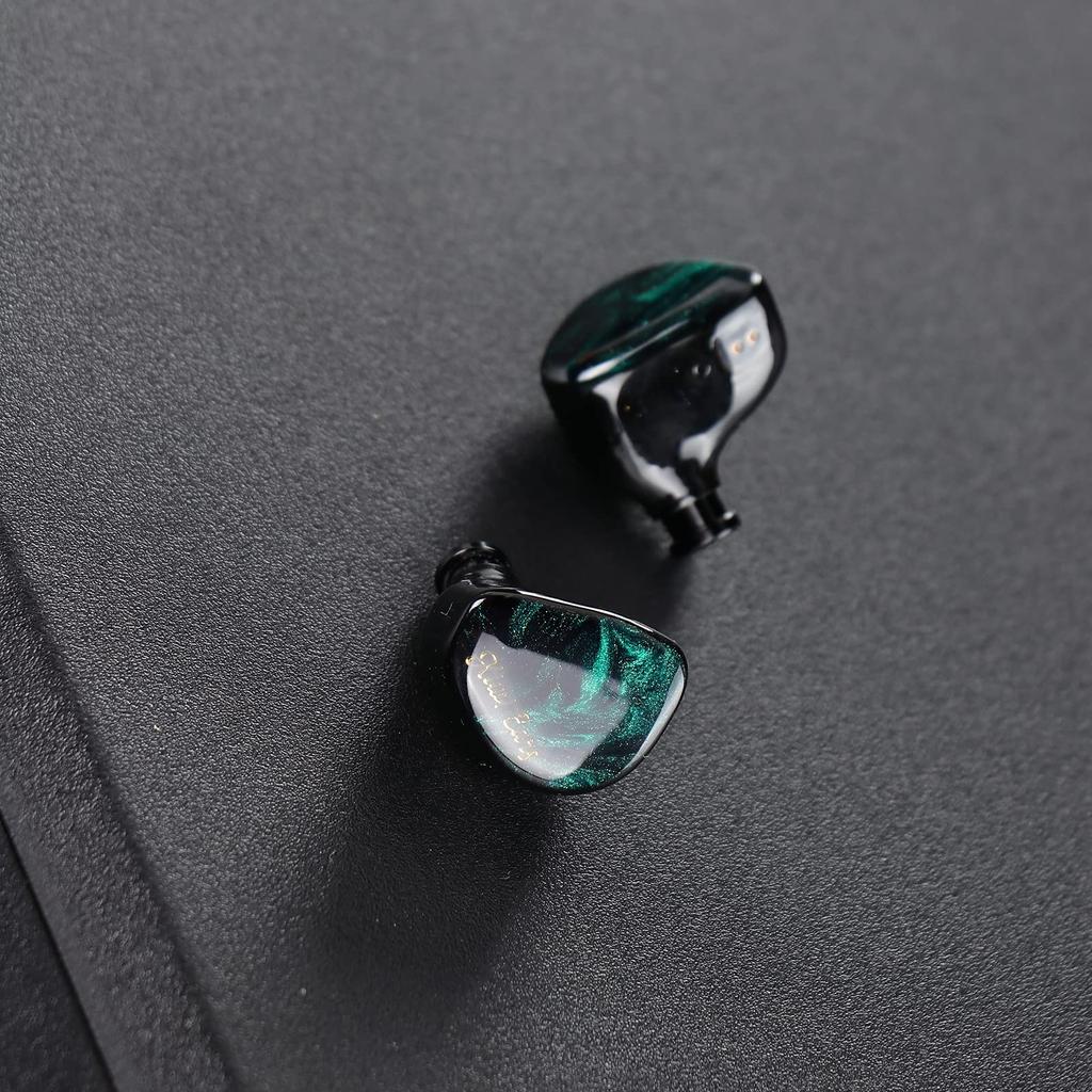 LINSOUL Kiwi Ears Cadenza 10mm Beryllium Dynamic HiFi Earphones In-Ear (Green)