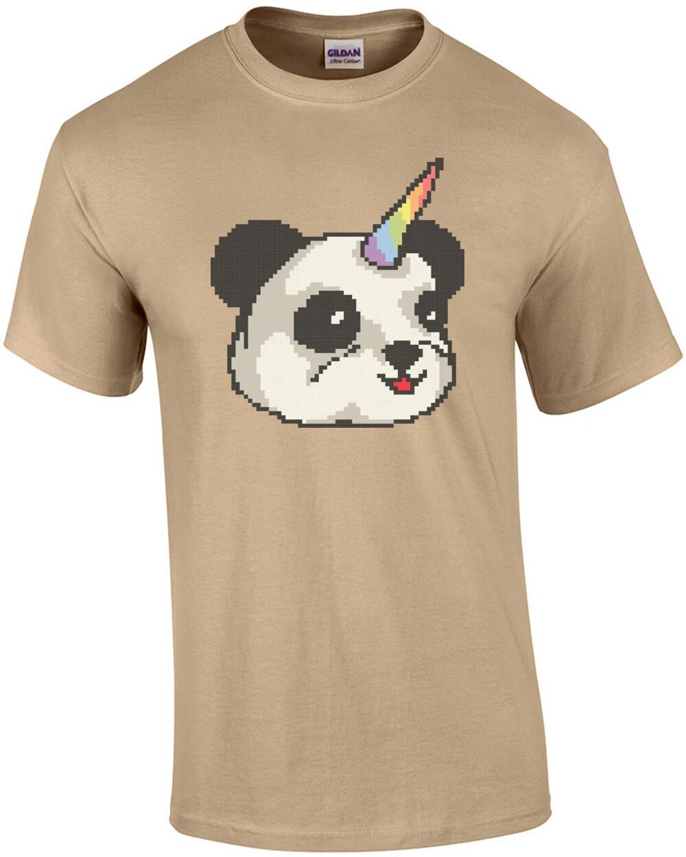 Panda Unicorn Cute Retro T-Shirt 4XL