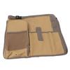 Bucket Organization Bag Round Shape Large Capacity Portable Handle Khaki Outdoor Bucket Tool Bag