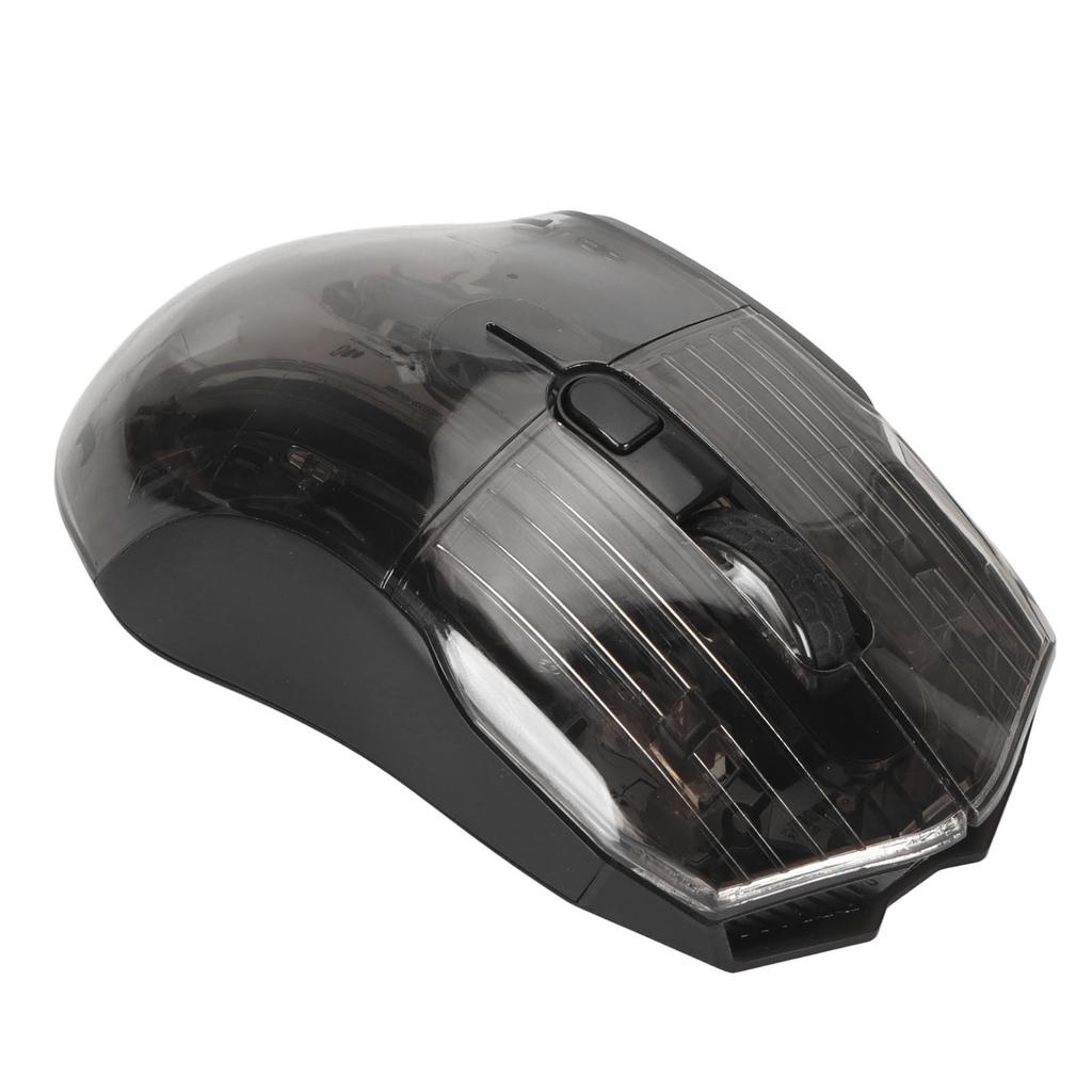 Gaming Mouse 2.4G Wireless   Wired USB Transparent 3 Mode 5   DPI Quiet RGB Game Mouse for PC Tablet