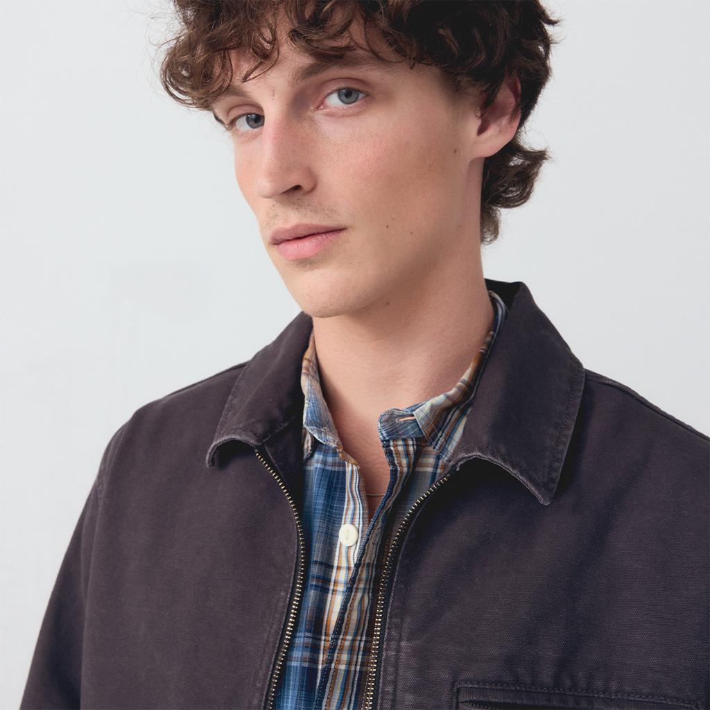 Levis Basic Minimalist Dar Kesim Commuter Günlük Ceket Unisex ceketler 005BL-0001