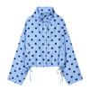 New European and American casual style loose high-collar polka dot jacket 4341730
