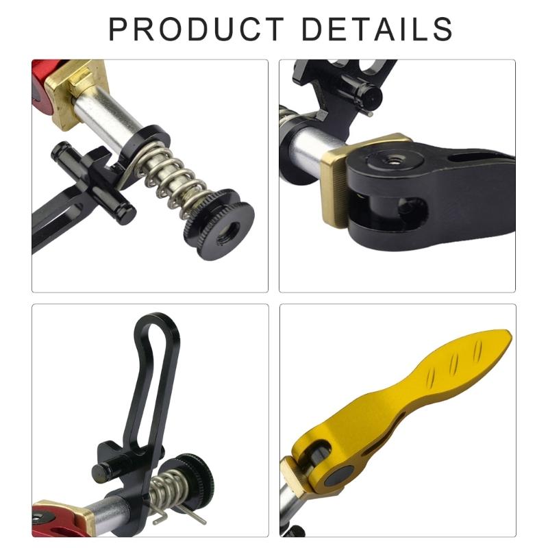 Haltbarkeit Fahrradsitz Rohrschelle Schnellspanner Klapprad Sattelstützklemme für Klappräder