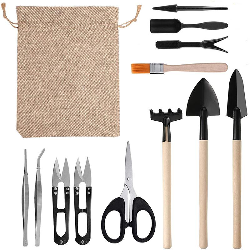 13Pcs Planting Tool Set Mini Garden Tool For Succulents Planting Hand Tools