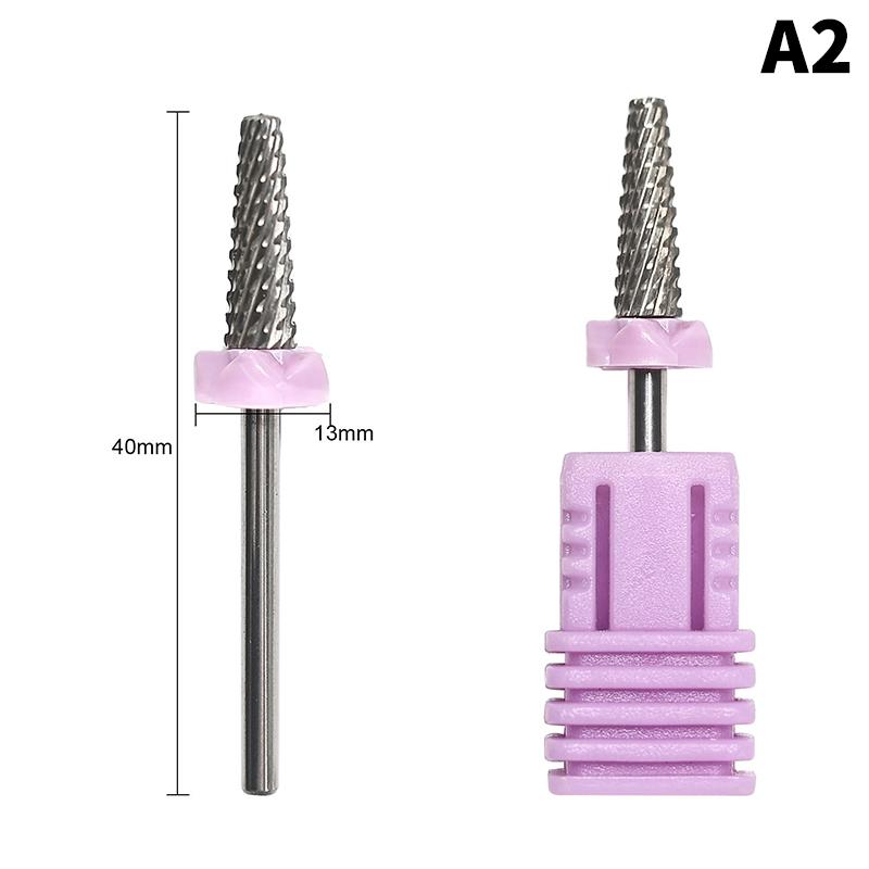 1Pc Tungsten Steel Nail Drill Bit Electric Milling Cutter for Manicure Pedicure Tools Nail Files Bits Apparatus Burr Drills