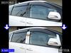 BRIGHTZ Stainless Steel Pillar Panels with Visor for Toyota Estima Compatible with and R55 Ultra-Mirror 50/55 (16-Piece Set) [PIL-SIL-130], ACR50W,