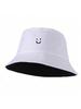 Sombrero de Cubo Unisex con Cara Sonriente Para Viajes al Aire Libre Ropa Casual