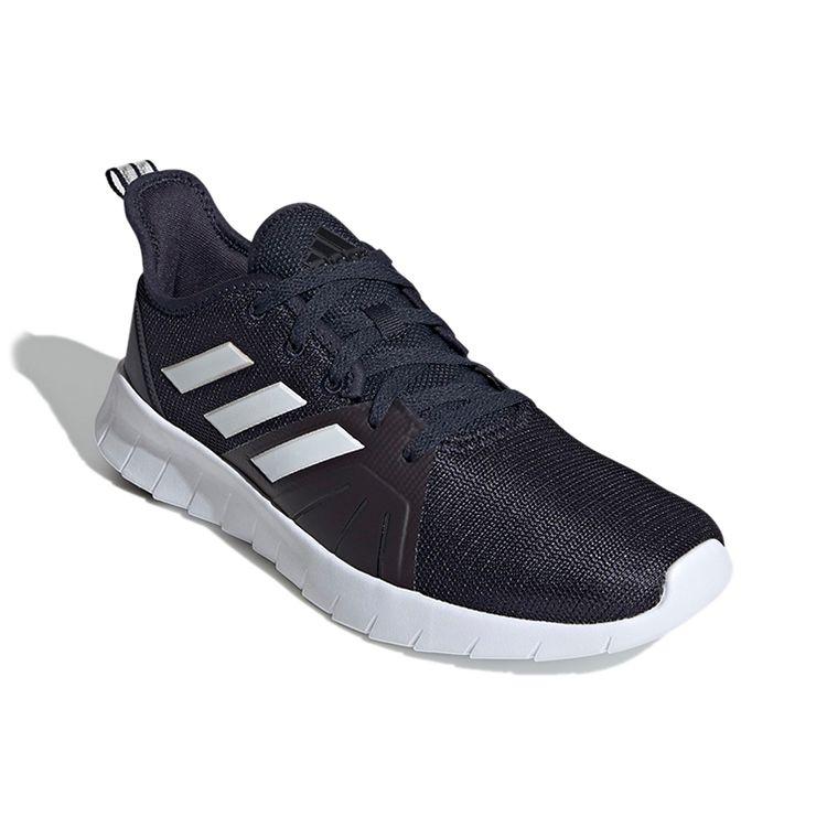 Adidas Asweemove Simple Comfortable Fabric Breathable Shock Absorption Low-Top Running Shoes Men Sneakers Blue FW1682