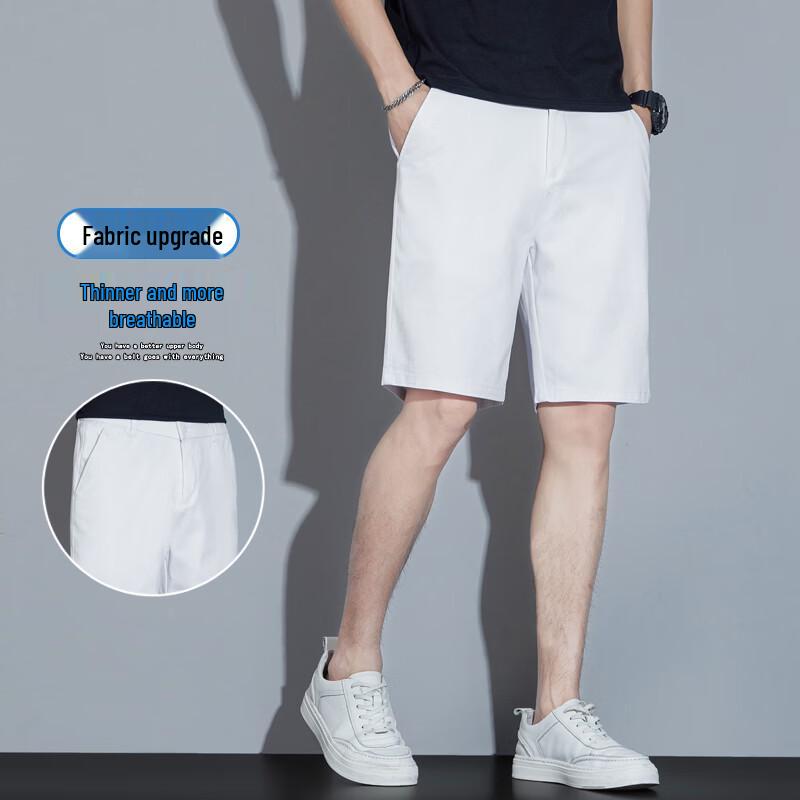 ROMON Men's Lightweight Quick-Dry Casual Shorts