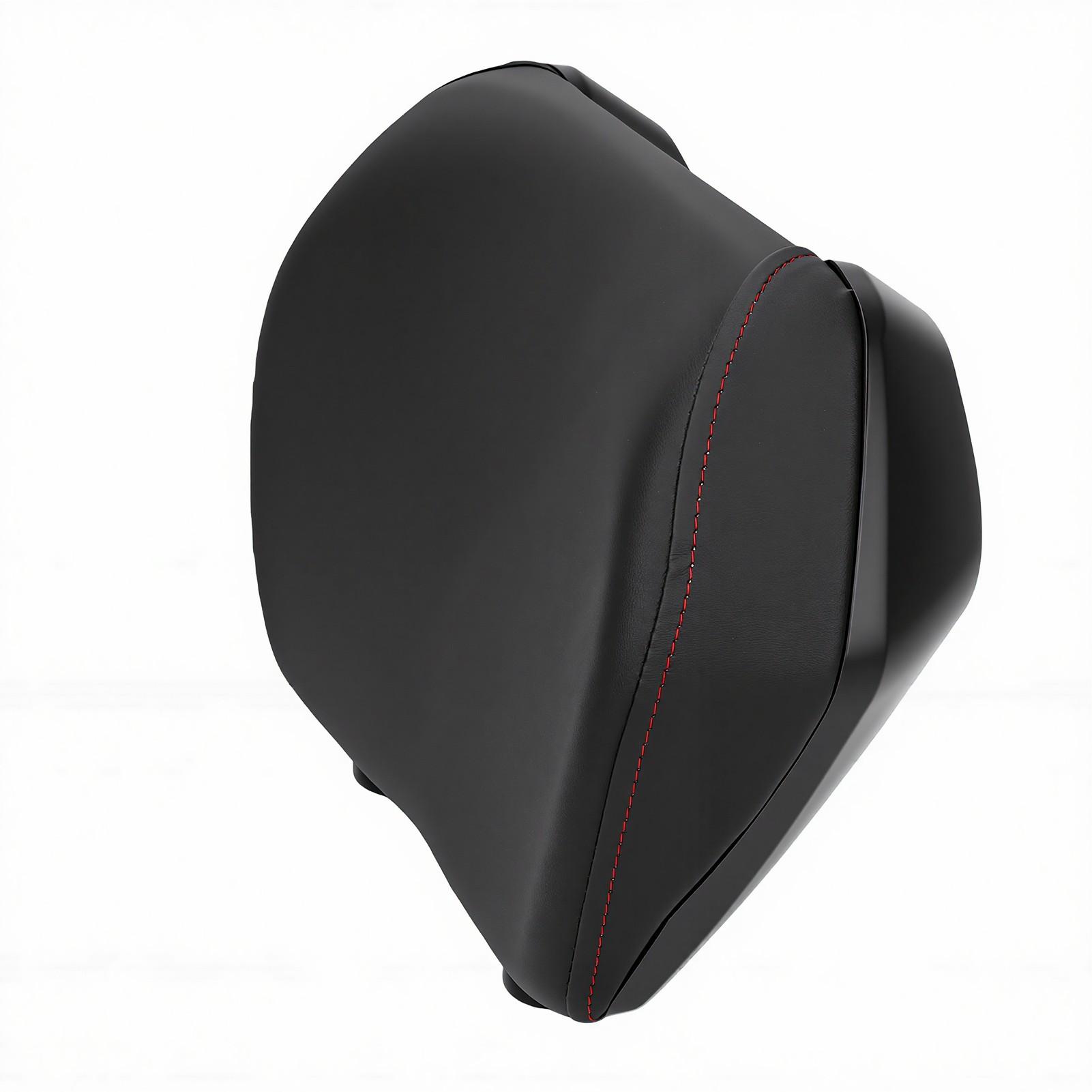 Motorcycle Rear Backrest Soft PU Foam Detachable Pad Replacemnet for ATV Scooter Cruiser Moped