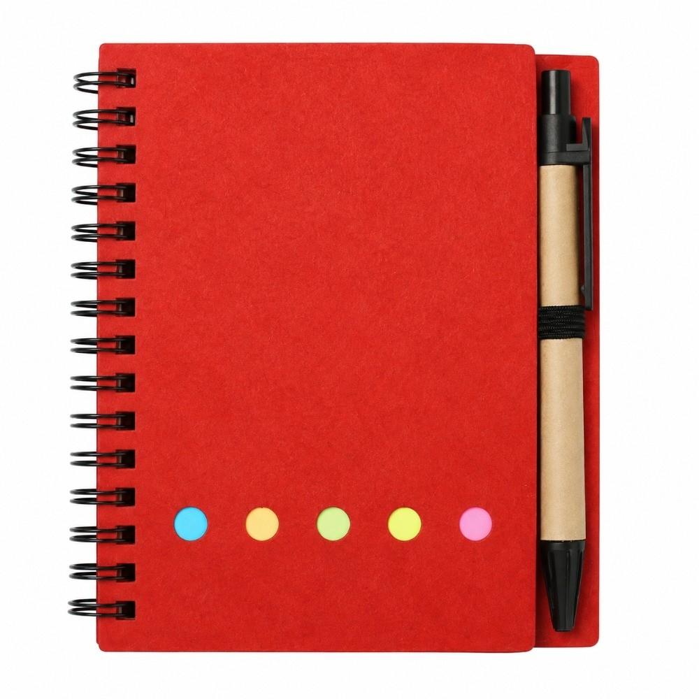 Kraft Paper Spiral Notebook Tearable Tearable Notepad Kraft Paper Notebook Business Meeting