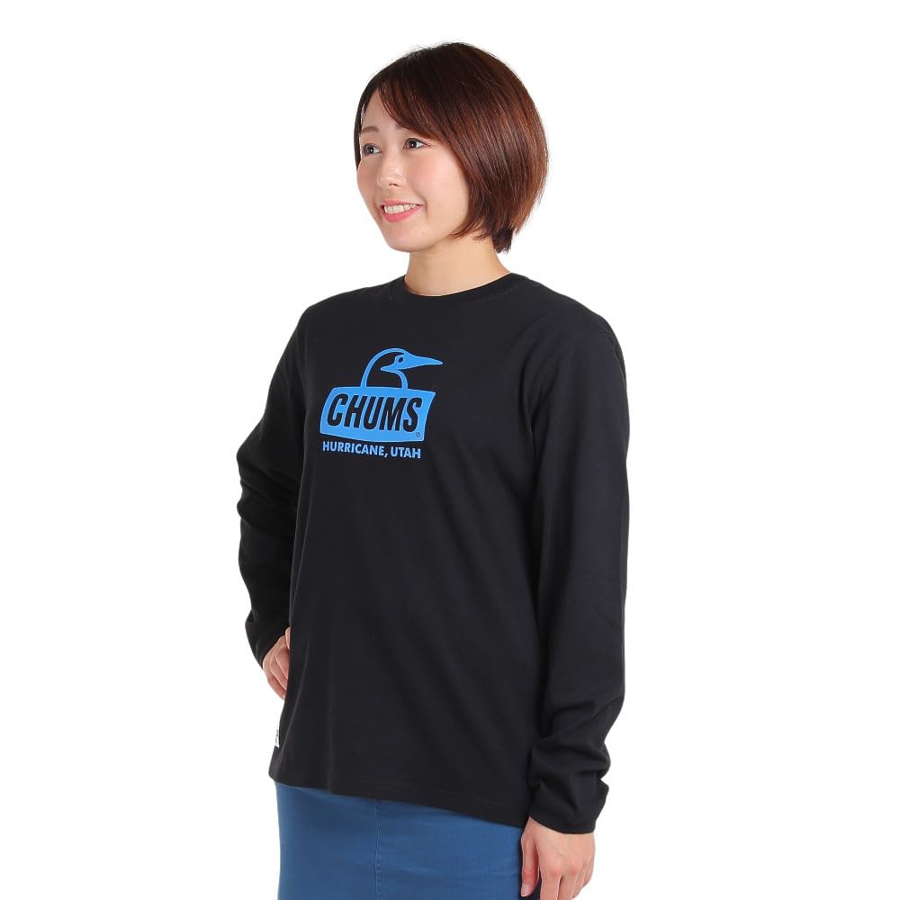 

Booby Face Brushed [Chums] T-Shirt L/S T-Shirt Men s Black×Blue