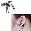 1Pc Fashion Halloween Scary Spider Shape Piercing Earring Ear Studs Jewelry