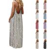 Lässiges, modisches und retro-bedrucktes Damenkleid
