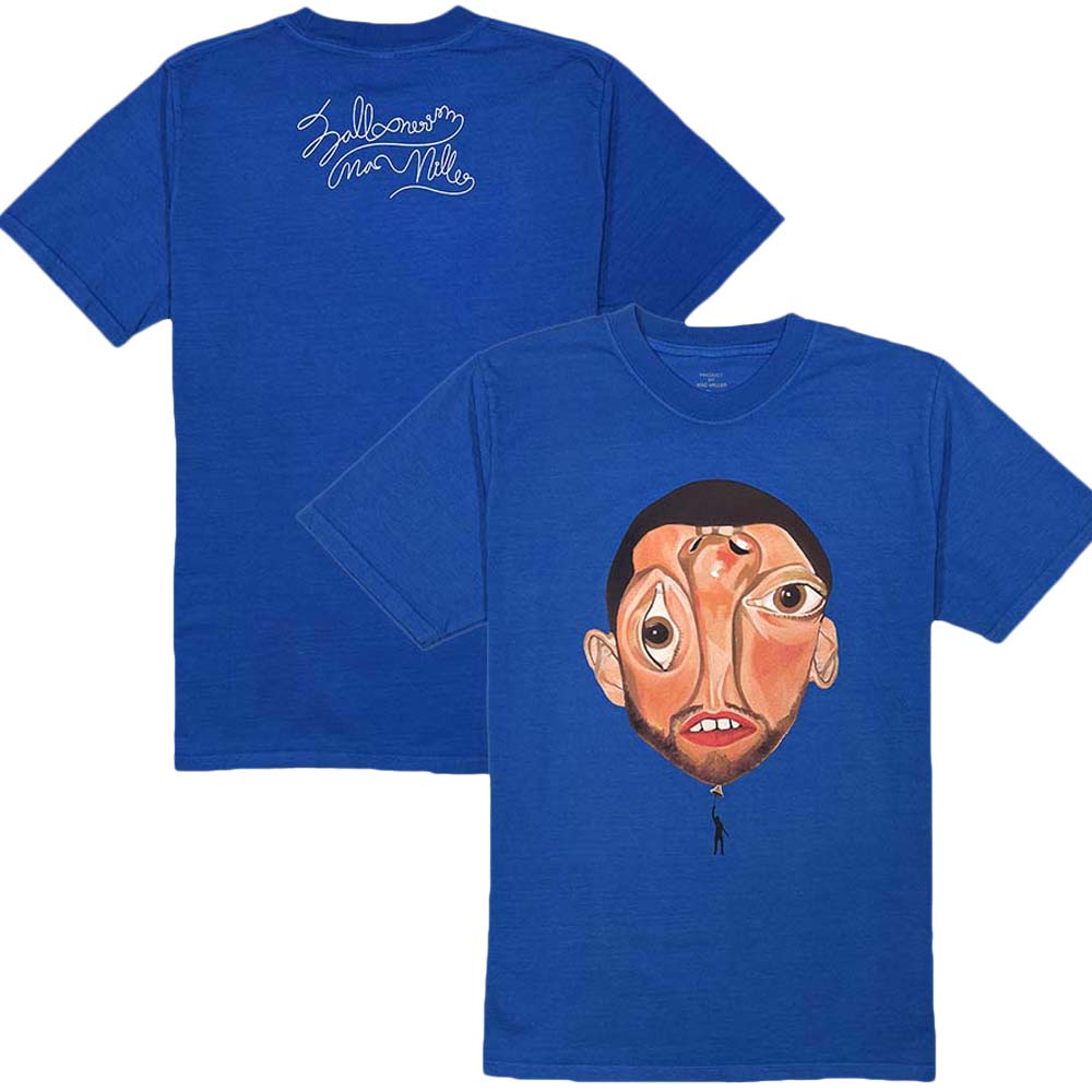 

Футболки Мужские Женские Одежда Macc Miller Balloonerism Альбом 2025 Футболка Короткий Рукав Круглый Вырез Футболка Camisas Унисекс Уличная Одежда XS