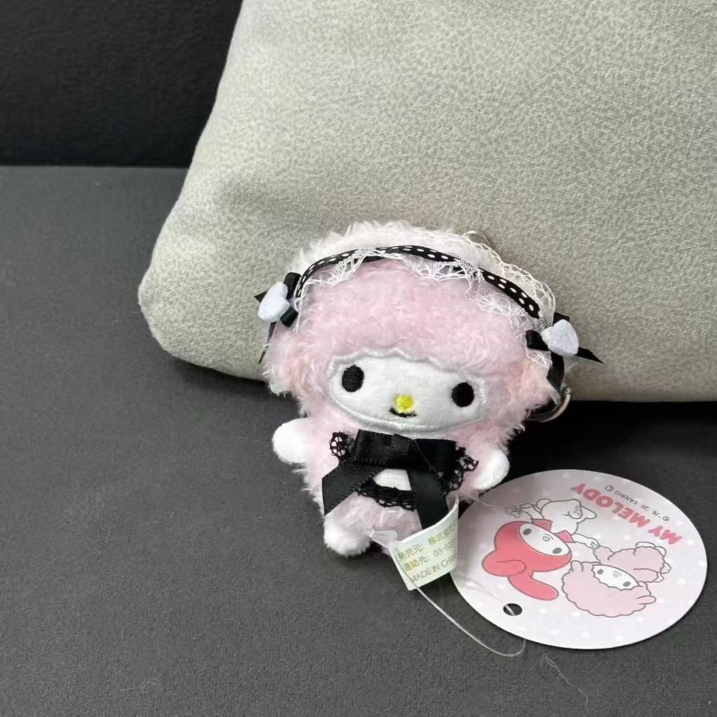 My Melody Plush Toy With Pearl And Bow For Collectors And Gift Giving