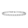 Gold Plated Cubic Zirconia Tennis Bracelet for Women, 4mm CZ Stone Wedding Party Jewelry Hypoallergenic