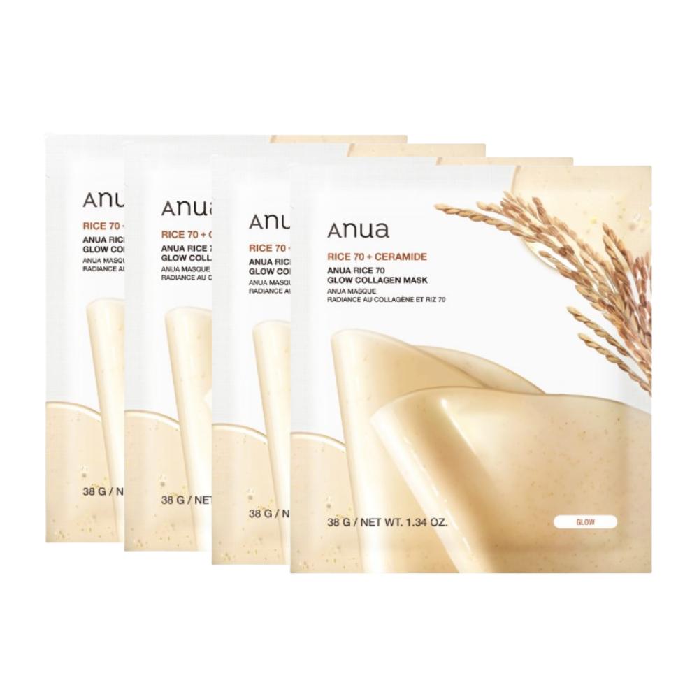 Anua Rice Collagen Mask Sheet 4ea