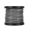 Wire Rope Crimping Tool Kit 60M 2mm 304 Stainless Steel Cable Eye Bolts Loop Sleeves and Thimbles for Garden Fence