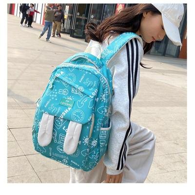 Casual Backpack High Value Schoolbag University Women's Simple and Versatile College Style Backpack Lightweight Girls Travel Bag