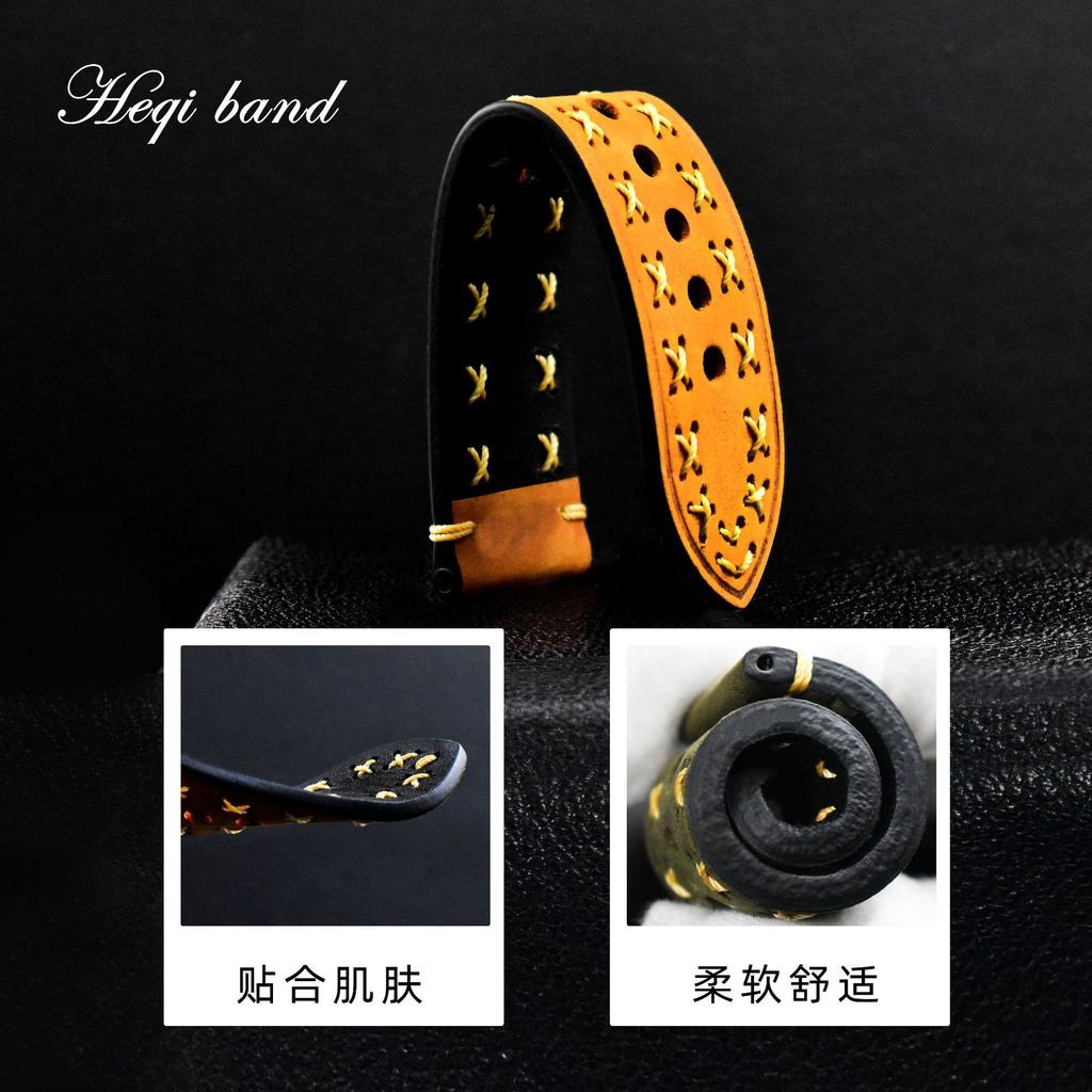 Suitable For Iwatch Strap Apple 8/7/6/5Se Leather Strap Apple Watch8 Bracelet Accessories Strap