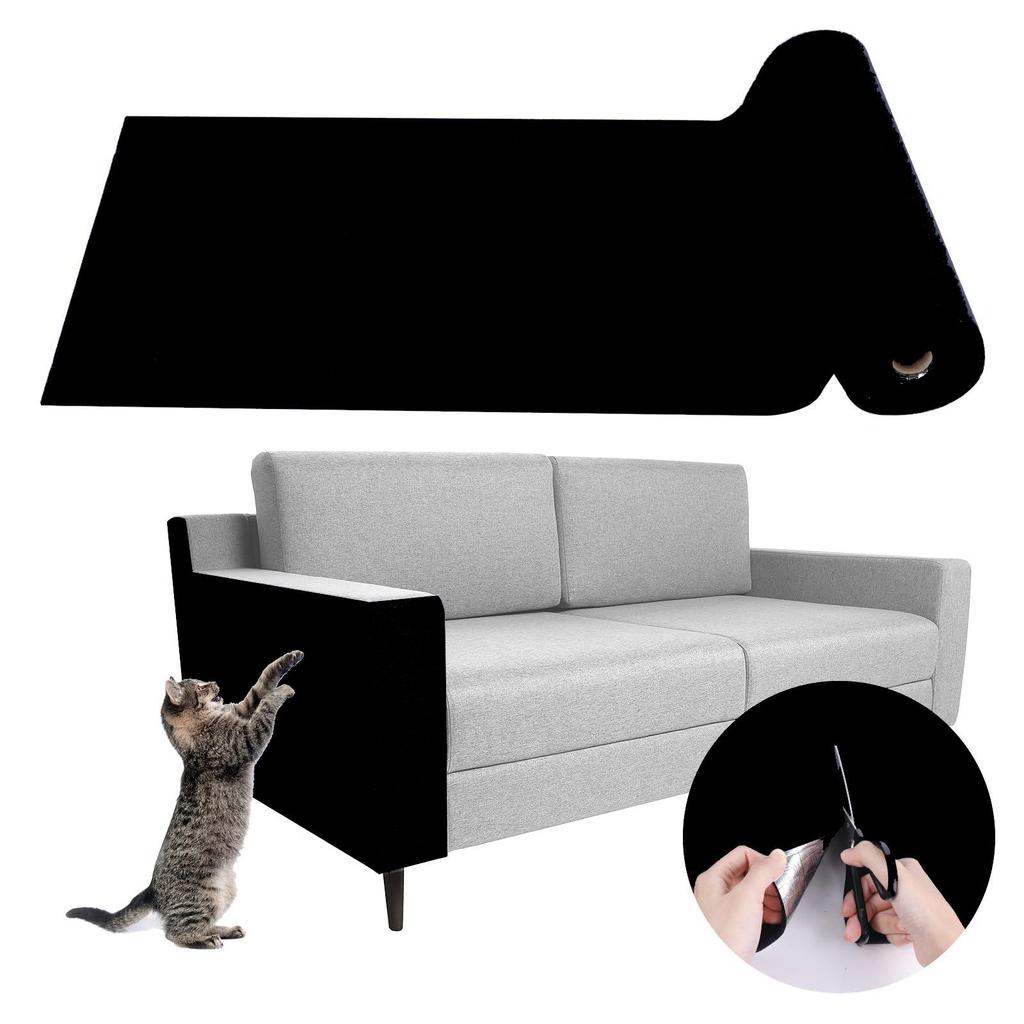 Anti Cat Scratch Sofa Pokrywa ochronna Maty do drapania kota Samoprzylepne naklejki ścienne na sofę dla kotów Szlifowanie pazurów Kotek Zabawki