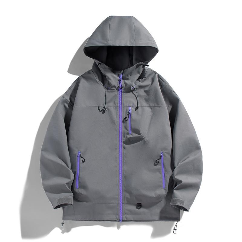 Jacken für Männer und Frauen für Frühling und Herbst Neuer Stil Winddicht und Wasserdicht Kapuzenjacken Berg Outdoor Reise Bergbekleidung