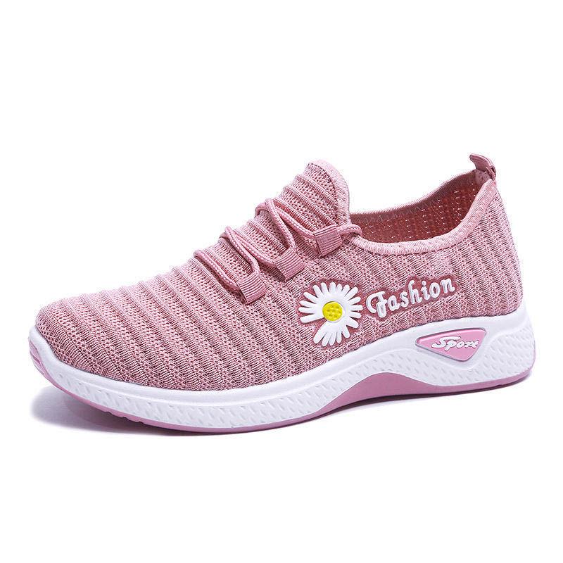 Fashion Adult Sneakers, Women's Light Running Shoes, Net Shoes, Comfortable Soft Soled Sneakers, Women's Breathable Casual Single Shoes