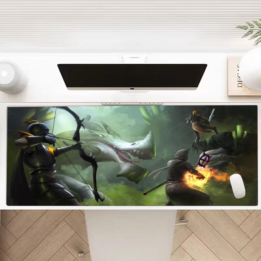 

Game Runescape Mouse Pad Multiple Sizes Large Square Computer Office Game Table Mats Rubber Anti-slip Mousepads 600x300x2mm