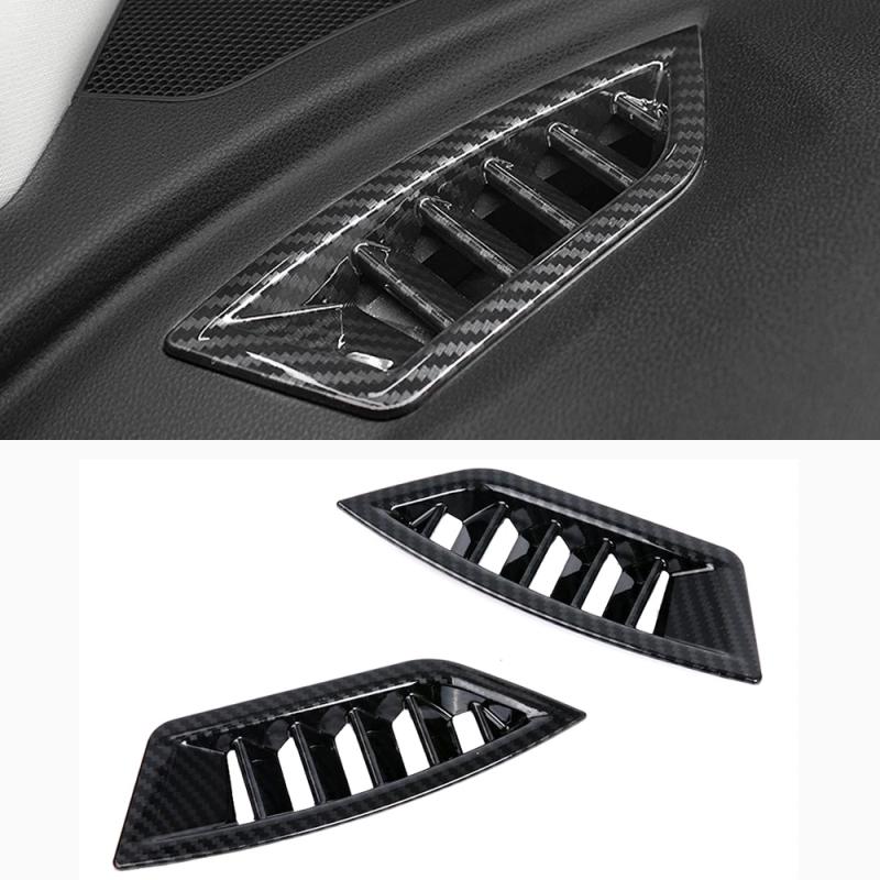 For Subaru Impreza XV 2018-  carbonfiber accessories Gear Shift Panel knob cover door handle window lift button switch cover