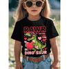 European sizes Rawr Means I Love You In Dinosaur Valentine's Day Novelty Awesome Graphic Kid T-Shirt Cute Kid T Shirts Street Style Tees Tops for Kid