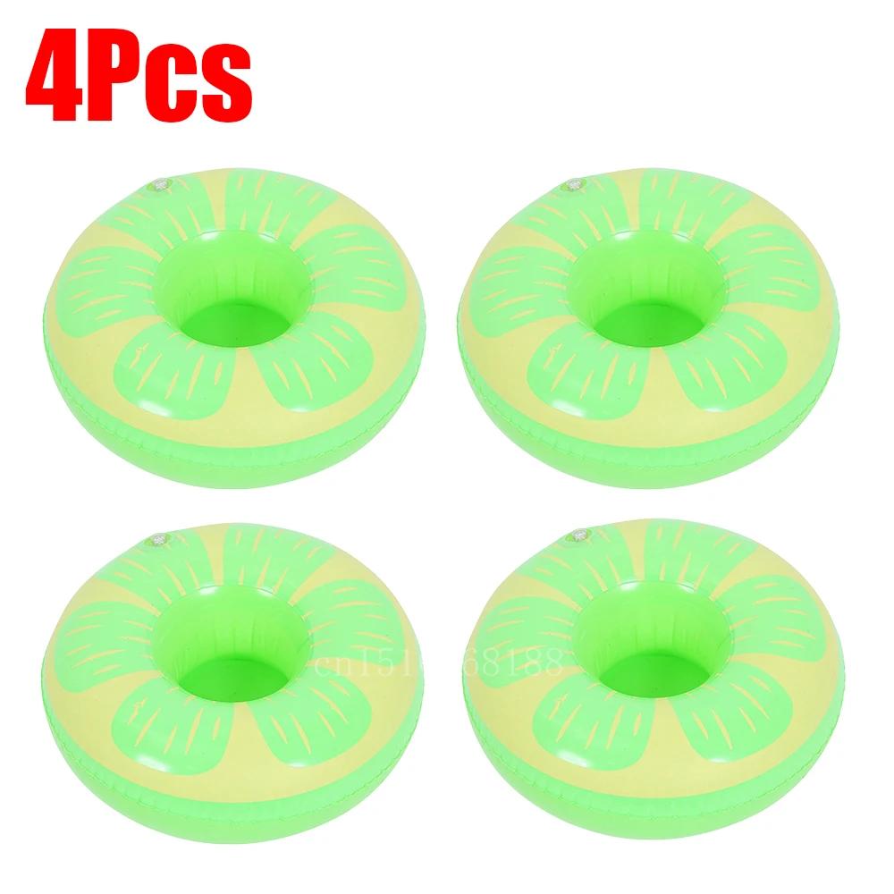 

1-5Pcs Floating Cup Inflatable Flamingo Drinks Cup Holder Pool Float Bar Coasters Floatation Devices Pink Toy Drink Holder