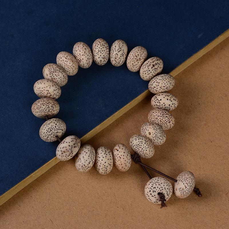 Bracelet Abaque Bois de Santal Rouge, Vert et Violet avec Perles de Jujube et Espaceurs Articulés en Bambou - Design Unisexe