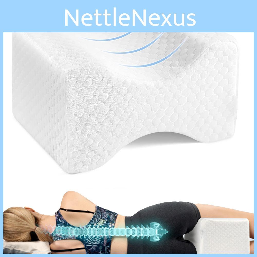 Comfortable Leg Support Pillow For Side Sleepers With Memory Foam Design For Adults