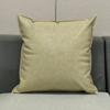 60x60/50x70/60x80CM Large Size PU Throw Pillow Cover Imitation Leather Waist Cushion Cover Decor Home Decorative Pillowcase