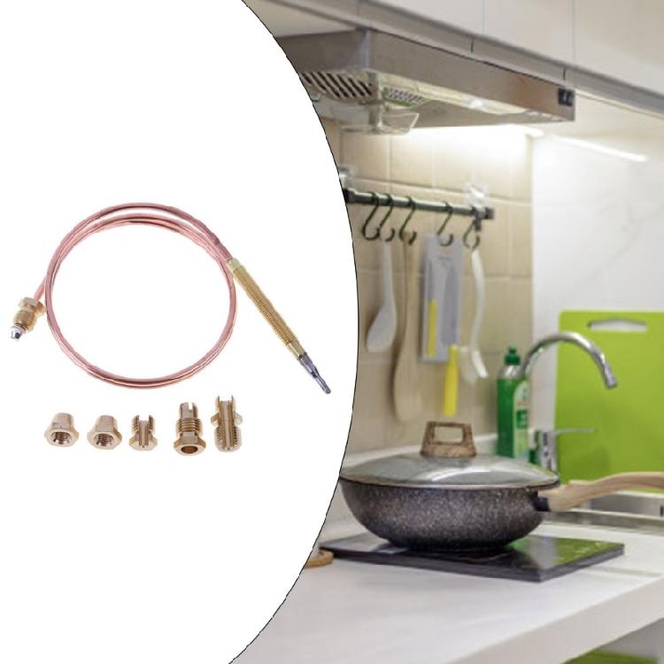 Copper Temperature Measurement Thermocouple Heat Resistant Probe for Kitchen