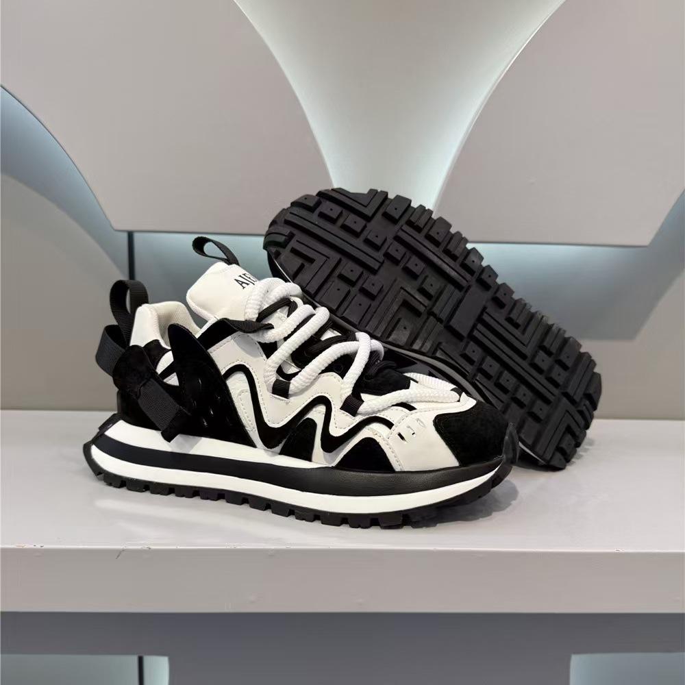 Men s shoes 2026 spring men s shoes breathable sports dad shoes men s trendy shoes men 39