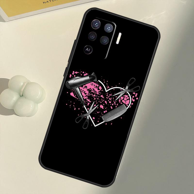 

Чехол для парикмахера-стилиста для OPPO A15 A74 A54 A94 A52 A72 A31 A53 A53S A5 A9 2020 A3S A5S A83 A91 A93 OPPO A52