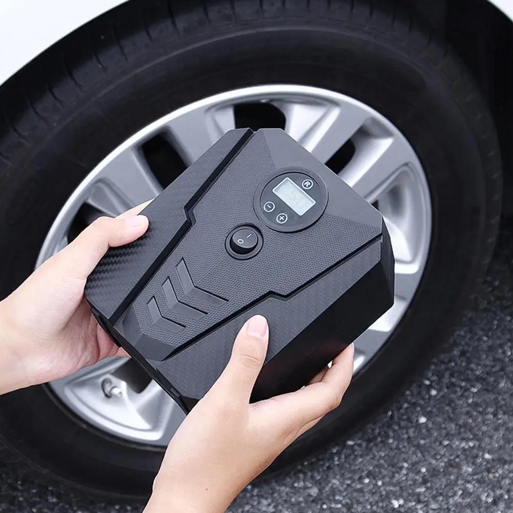 Pointer/Digital Portable Air Compressor Pump 12V Tire Inflator Car Tyres PumpsTyre Compressor For Cars Motorbike Bicycle