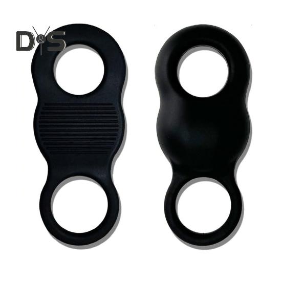 

Силиконовый защитный чехол для большого пальца бейсбольной биты, аксессуар для тренировки удара по софтболу, уменьшающий укол битой чёрный