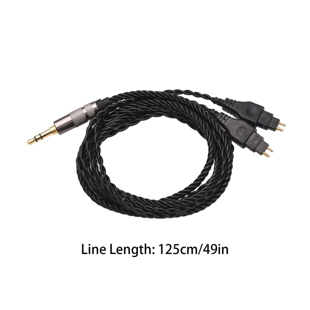 3.5mm Upgrade Audio Cable Replacement for Sennheiser Headphone HD414 HD650 HD600 HD580 HD565 HD545 HD535 HD525 HD265
