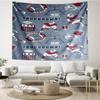 American-football Print Tapestry, Backdrop, Easy Setup, Ideal for Bedroom, Office & Living Room, with Aesthetic Wall Hanging Decor.