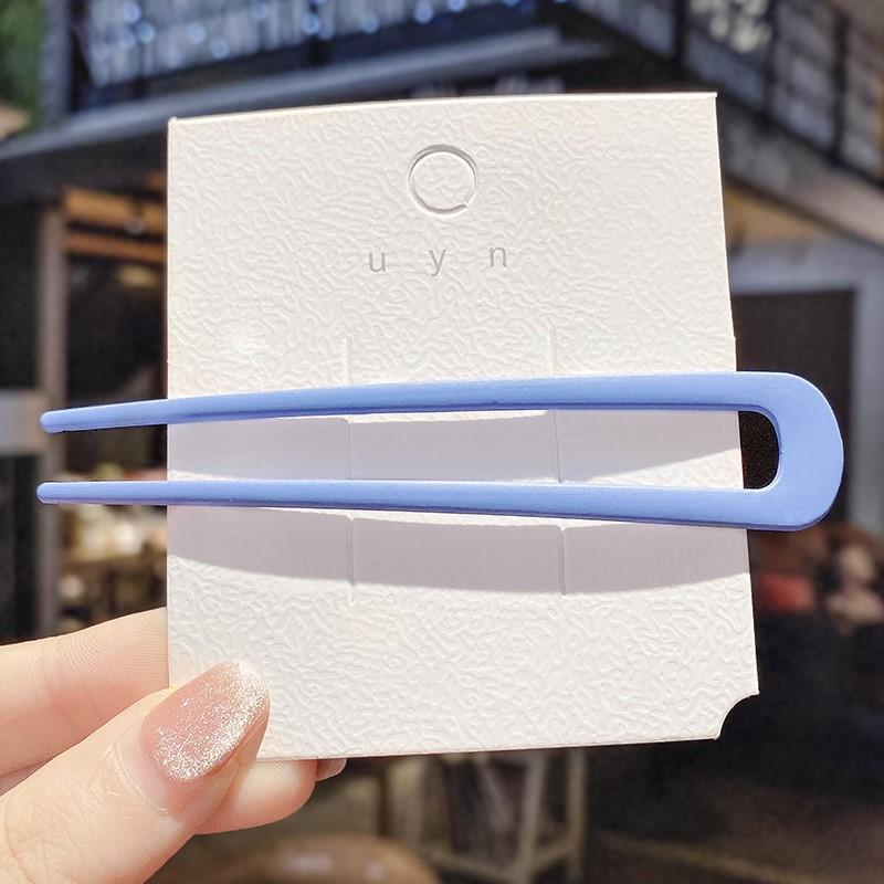 Simple U Shape Hair Clips Bobby Pins for Women Metal Bobby Pins Barrettes Bridal Hairstyle Tools Accessories for Women Bun Maker