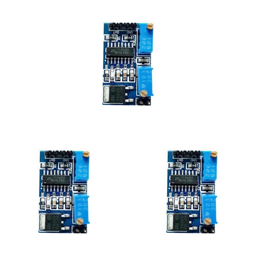 SG3525 PWM Controller Module Adjustable Frequency 200HZ-100KHZ PWM Control Board Module PWM Regulator Module for DIY Electronic