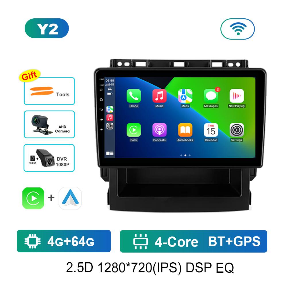 Car Radio Multimedia Player Android Auto for Subaru Forester 5 Impreza 5 2018 - 2025 GPS Navi WiFi DSP Stereo BT 4G Cooling Fan