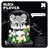 Bunny Creative Flower Animal Characters Building Blocks Set For Children Fun